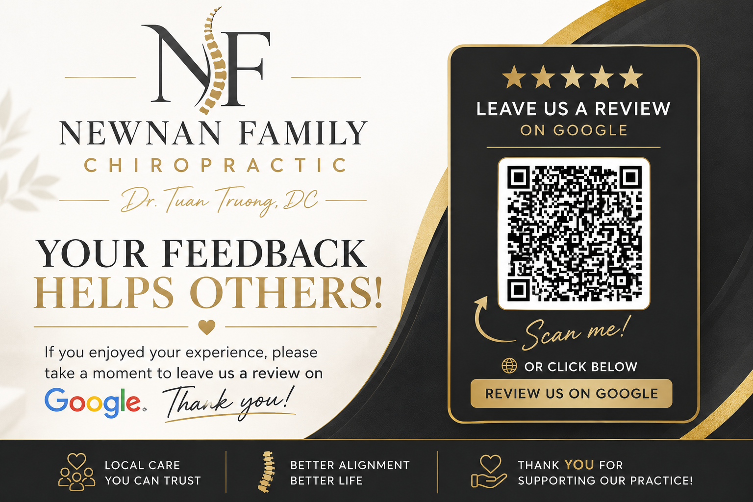 Leave Newnan Family Chiropractic a Google review